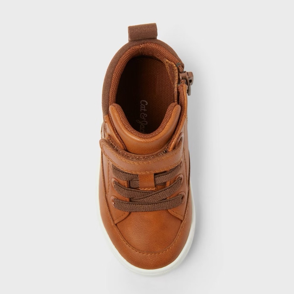 Cat & Jack - Toddler’s Brown Aidan Sneaker Boots, Size - 6T - Picture 14 of 15